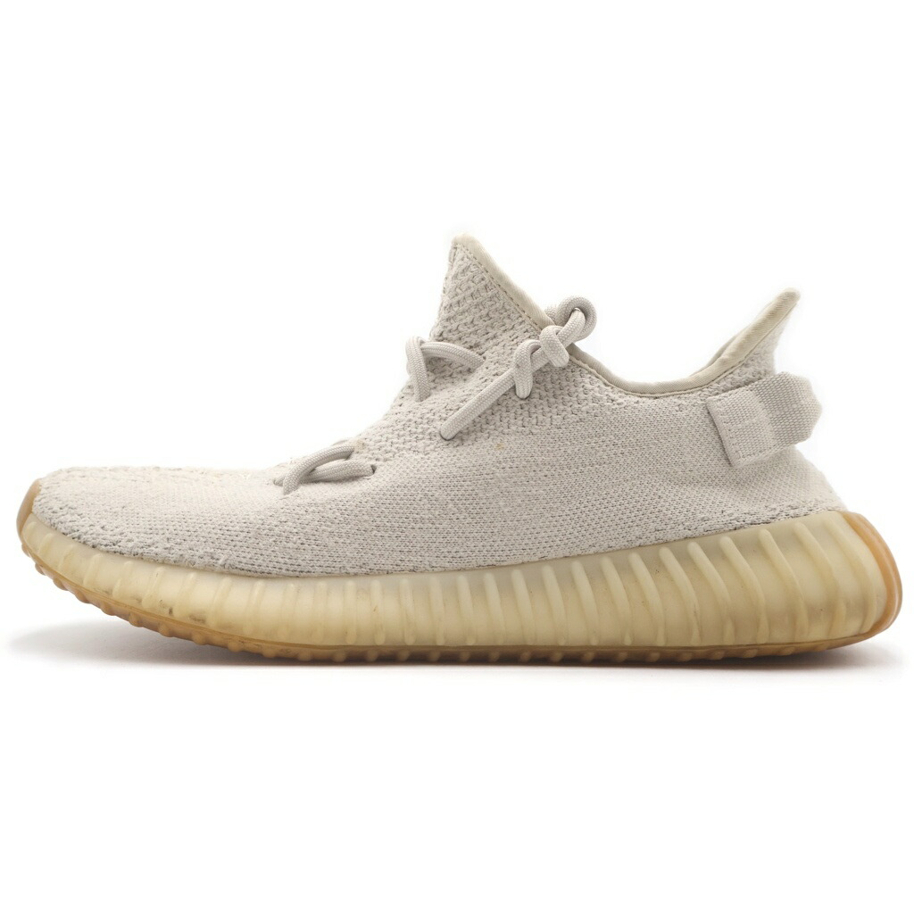 adidas(アディダス) 大きさ:43 イージーブースト 350 V2 スニーカー グレージュ セサミ #43 F99710【中古】【座標軸B】【色つやベージュ】【オンライン押さえる商いもの】