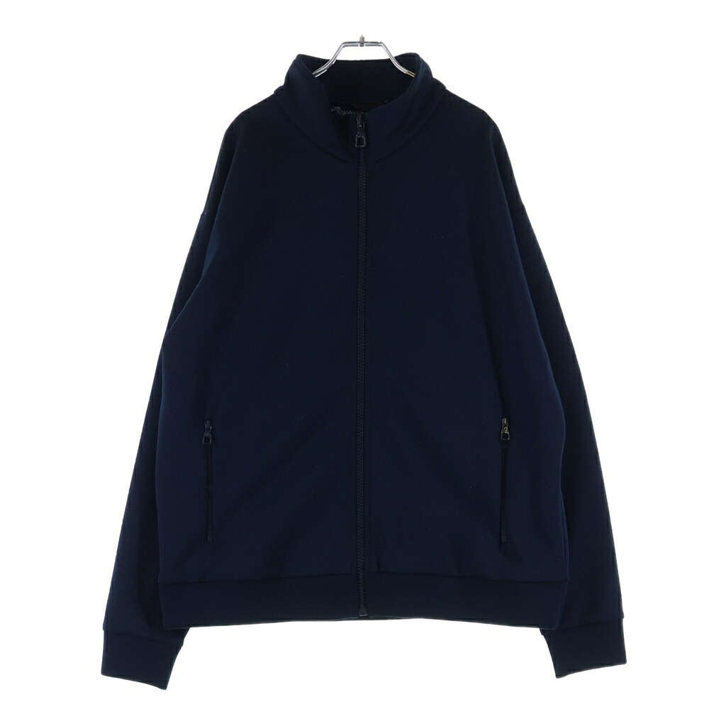 LOUIS VUITTON(ルイヴィトン) 大いさ:XXL 20SS ヴァージルアブロー モノグラム総柄 ジップアップ 上衣 米国海軍 RM201Q NPS HHY43W【中古】【座標軸A】【カラーネイビー】【取りまわしバス発着場BRING心斎橋店】
