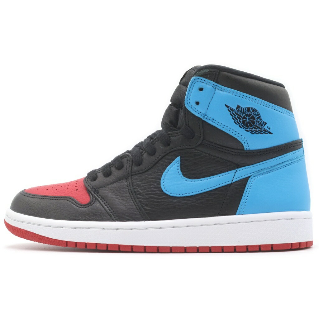 NIKE(ナイキ) 大きさ:27.0糎 WMNS AIR JORDAN 1 HIGH OG UNC TO CHICAGO CD0461-046 ウィメンズ エアジョーダン1 OG UNCトゥシカゴ ハイカットスニーカー マルチ US10/27糎【新古品/中古】【座標軸S】【色合いマルチ色合い】【オンライン制限事項商いもの】