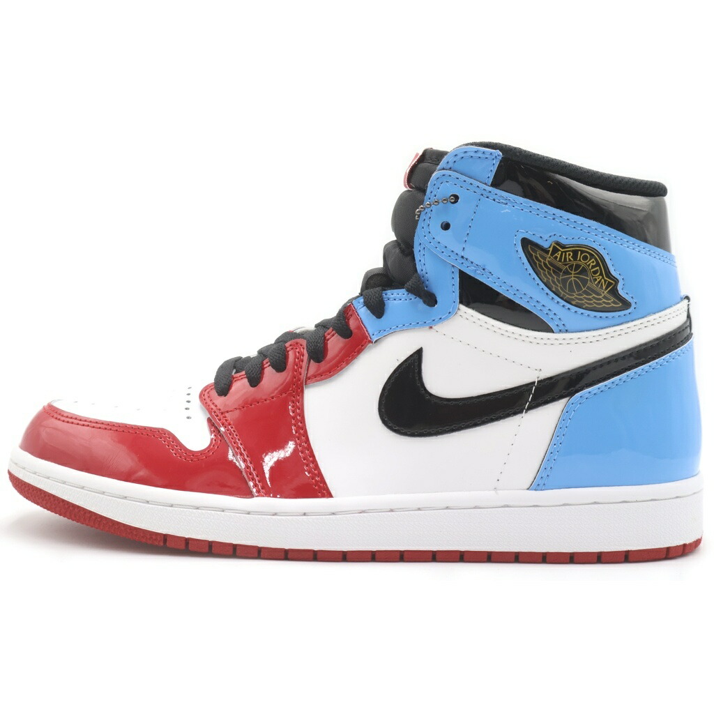 NIKE(ナイキ) 大きさ:27.5糎 AIR JORDAN1 HIGH OG FEARLESS CK5666-100 エアジョーダン1 御機嫌 フィアレス ハイカットスニーカー 赤いこと/青色 US9.5/27.5糎【新古品/中古】【座標軸S】【色合い赤いこと】【オンライン制限事項商いもの】