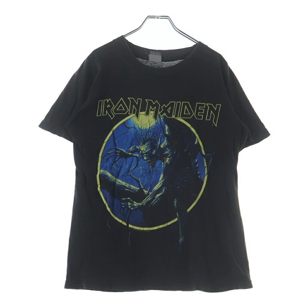 VINTAGE(ヴィンテージ) 90S iron Maiden Fear of the Dark Tee アイアン メイデン 向こう正面ロゴタイプ 刷り上げる 半袖ティーシャツ 黒いこと【中古】【座標軸C】【色合い黒いこと】【オンライン制限事項商いもの】