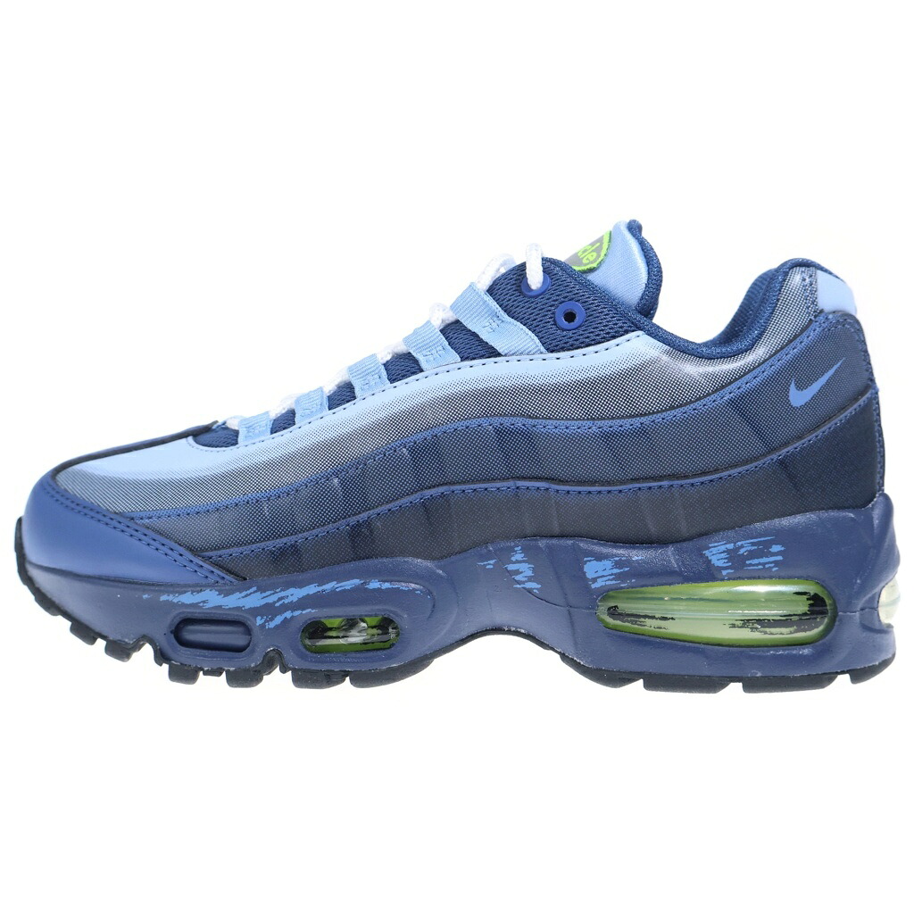 NIKE(ナイキ) 大いさ:24.0糎 ×Yu-Gi-Oh! AIR MAX 95 AIR MUSCLE JOEY 遊び戯れる王 大気圏マックス95 エアマッスル ジョーイ ローカットスニーカー 米国海軍 US6/24糎 II7404-400【新古品/中古】【座標軸S】【カラーネイビー】【オンライン制限事項商いもの】