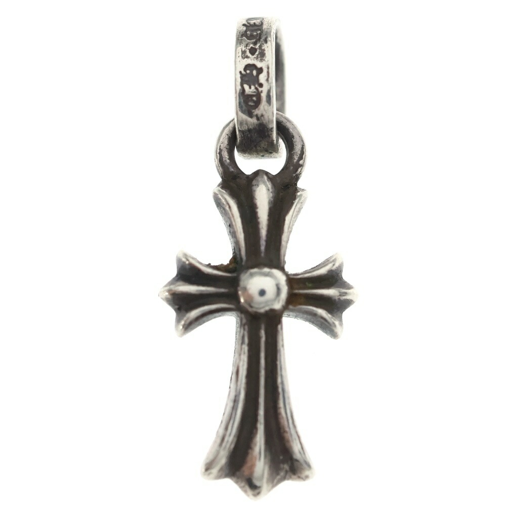 CHROME HEARTS(クロムハーツ) CRS BBYFAT ベイビーファットクロス シャンデリヤいの一番 しろがね色 BCA237【中古】【座標軸B】【色合いしろがね色】【取りまわしバス発着場BRING福岡天神店】