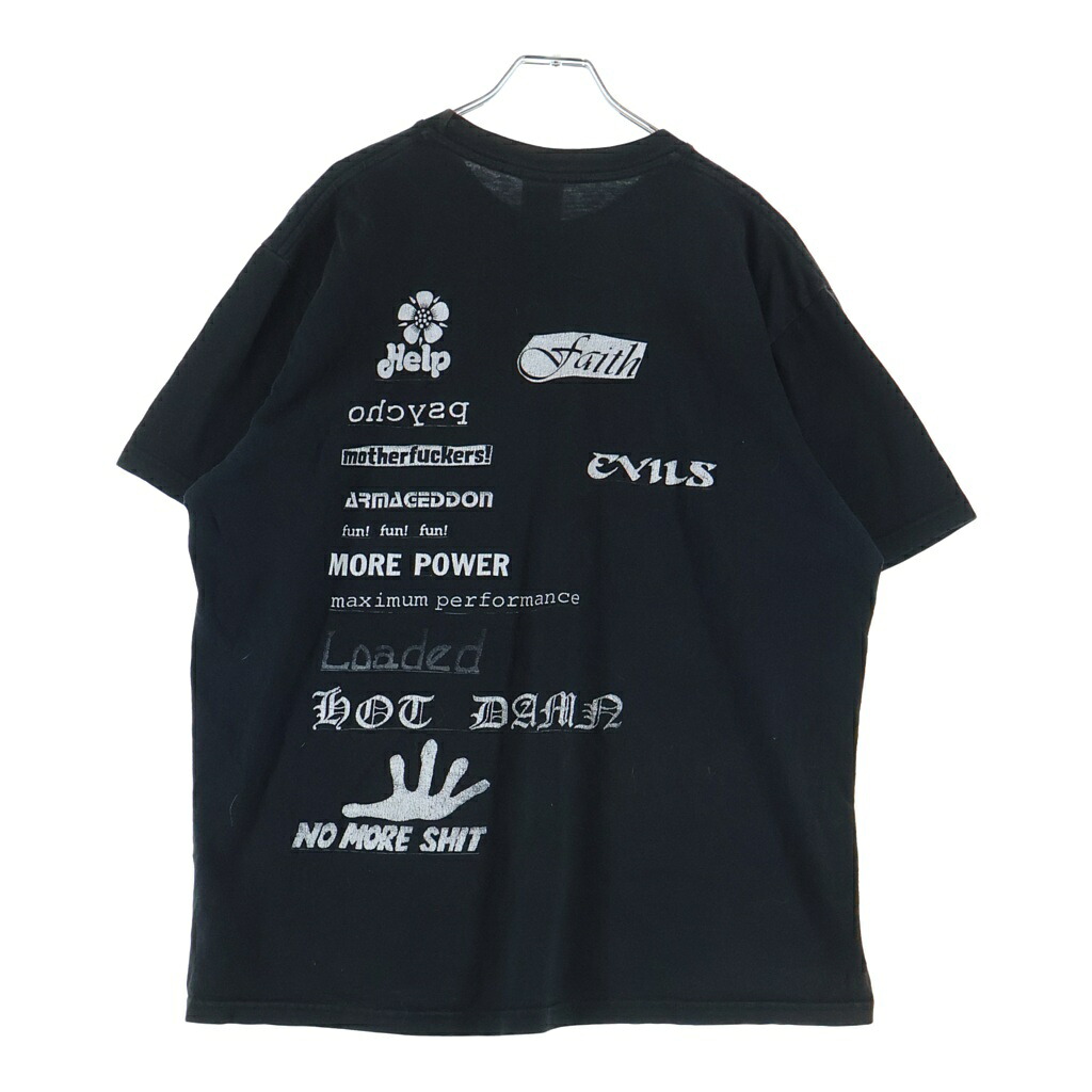 SUPREME(シュプリーム) 大きさ:L 19AW No More Shit Tee ノーモアシット 半袖プルオーバー カットソー 黒いこと【中古】【座標軸B】【色合い黒いこと】【取りまわしバス発着場BRING横浜ビブレ店】