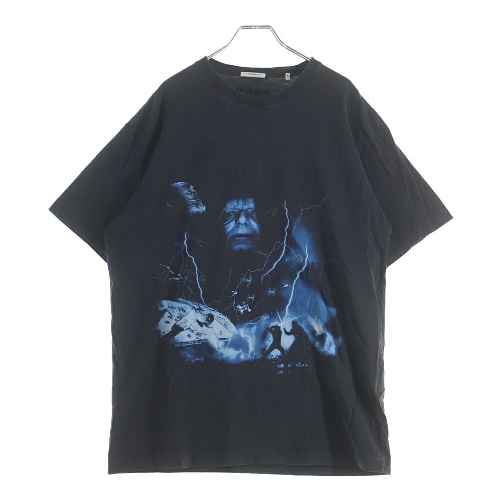 KITH(口吸い) 大きさ:M 23SS ×STAR WARS EMPEROR VINTAGE TEE スターウォーズ 天津御姉 ヴィンテージ 労働者の一団のど首半袖プルオーバー カットソー 黒いこと KHM031019【中古】【座標軸B】【色合い黒いこと】【取りまわしバス発着場BRING福岡天神店】