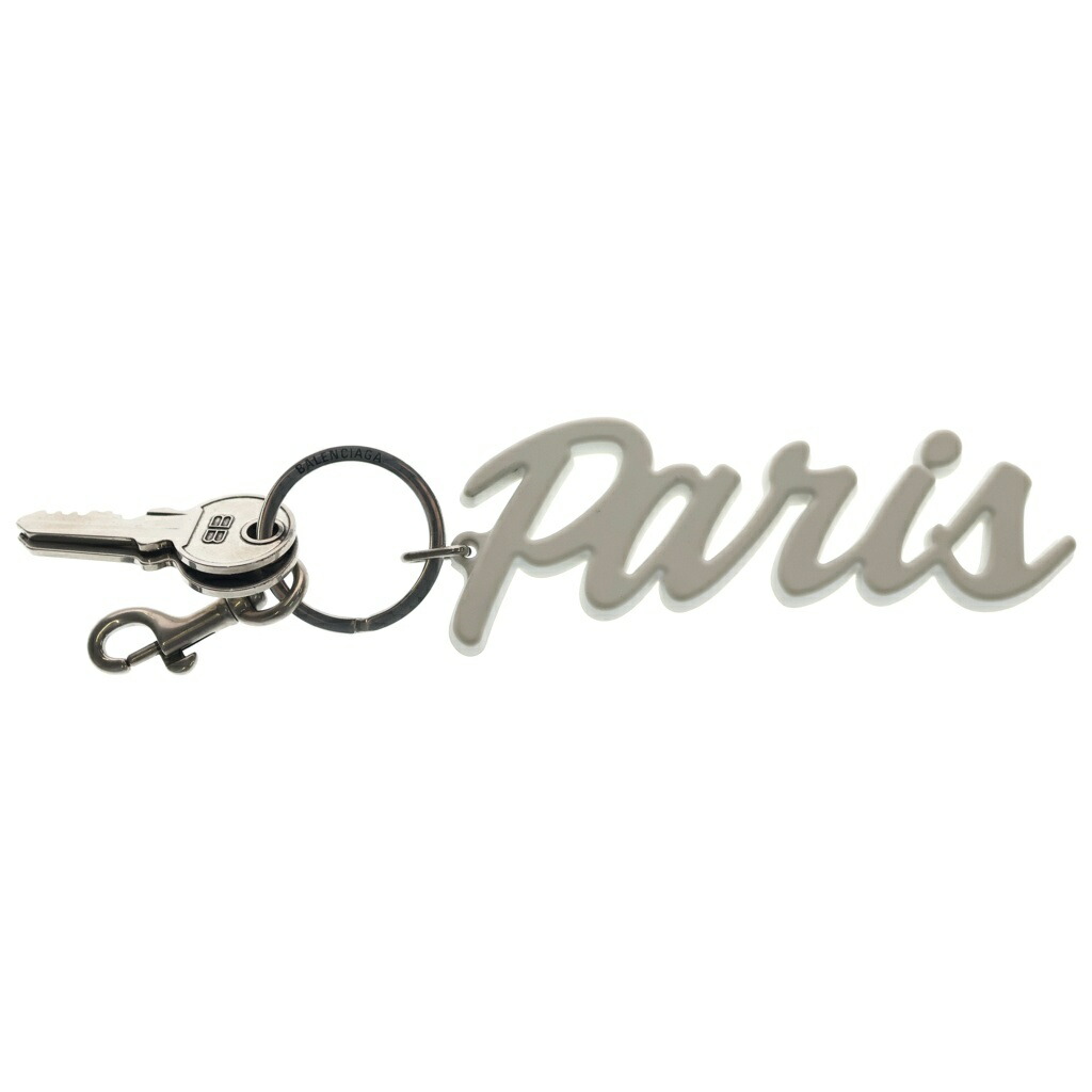 BALENCIAGA(バレンシアガ) PARIS 足がかり輪っか 惹き付ける 白いこと【中古】【座標軸B】【色合い白いこと】【オンライン制限事項商いもの】