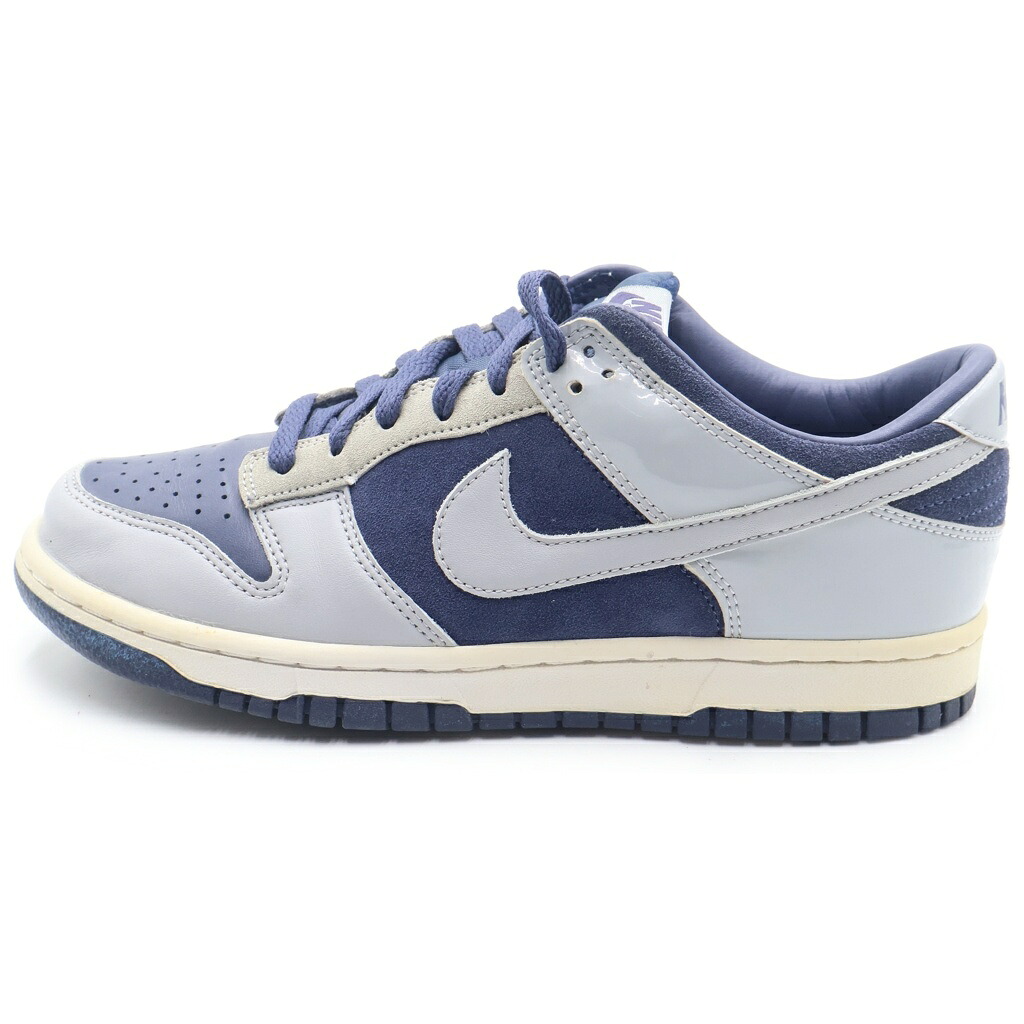NIKE(ナイキ) 大きさ:26.0糎 ×atmos DUNK LOW JP QS Mismatched AA4414-401 アトモス ダンク し損ない擦り付け木 ローカットスニーカー 薄墨色/青色US8/26糎【中古】【座標軸B】【色合い薄墨色】【オンライン制限事項商いもの】