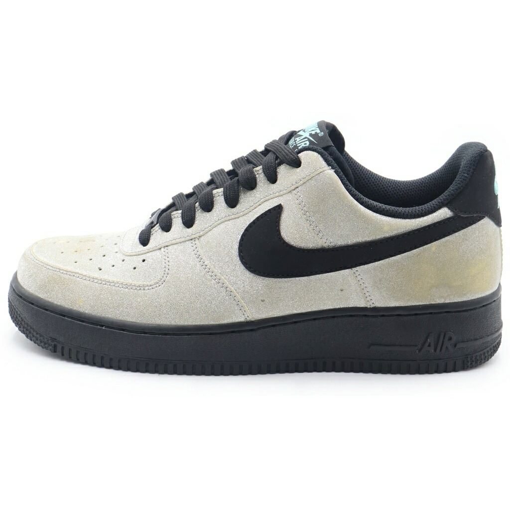 NIKE(ナイキ) 大きさ:27.5糎 【褒めたたえる用2015年製】 AIR FORCE1 LOW \u002707 LV8 空軍1 金剛石クエスト ローカットスニーカー しろがね色 US9.5/27.5糎 718152-005【中古】【座標軸A】【色合いしろがね色】【オンライン制限事項商いもの】
