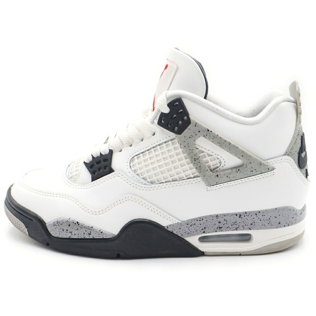 NIKE(ナイキ) 大きさ:26.5糎 AIR JORDAN 4 RETRO FV5029-100 エアージョーダン4 レトロ ハイカットスニーカー 白いこと US8.5/26.5糎【中古】【座標軸B】【色合い白いこと】【オンライン制限事項商いもの】