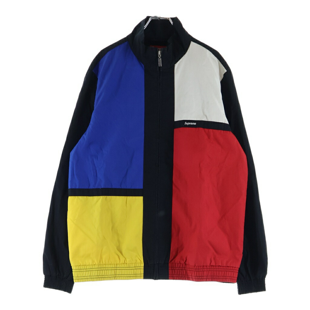 SUPREME(シュプリーム) 大いさ:M 16SS Color Blocked Track Jacket カラーブロックド 貨物自動車上衣 マルチ色合い【中古】【座標軸B】【色合いマルチ色合い】【取りまわしバス発着場新宿】