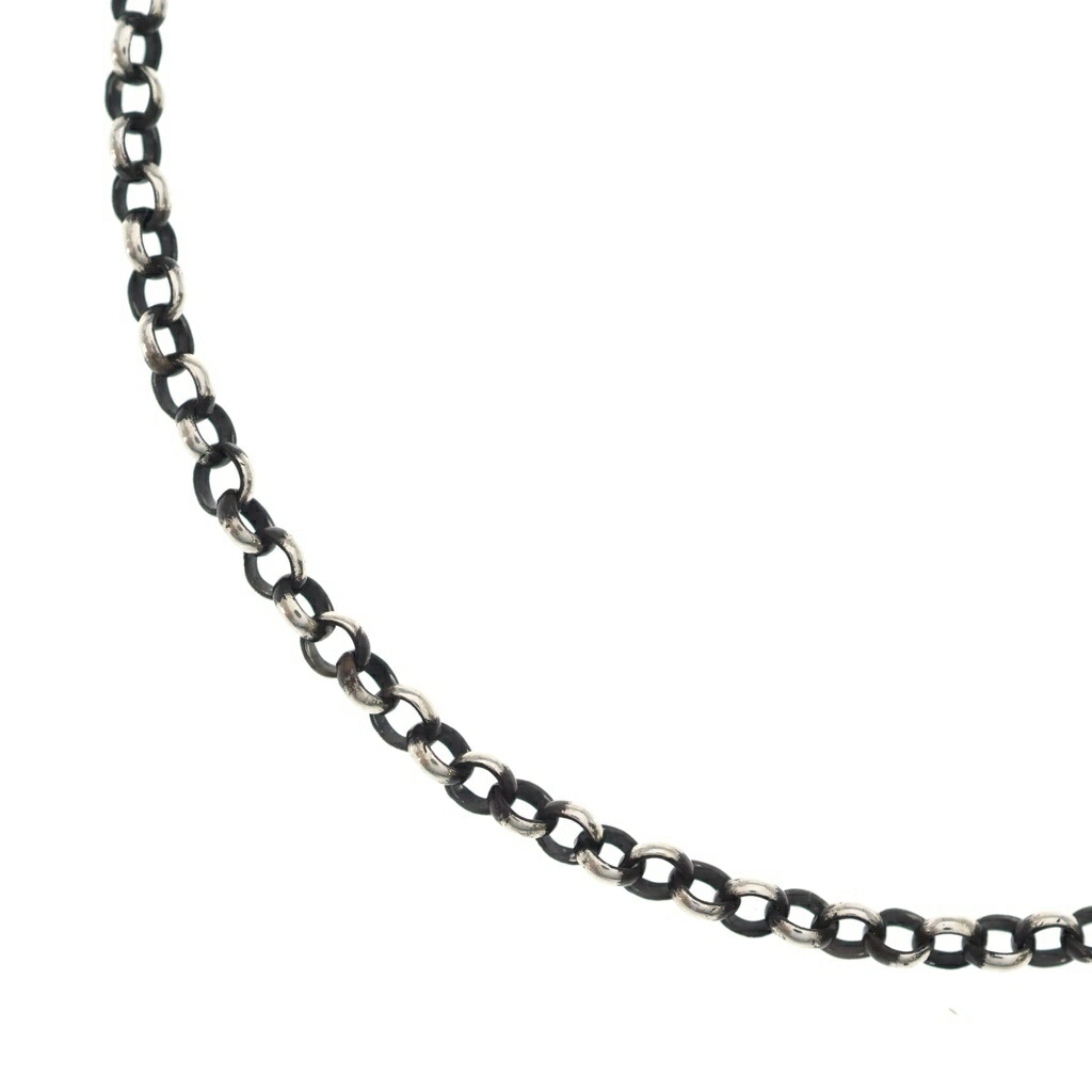 CHROME HEARTS(クロムハーツ) 大いさ:18.0inch NECKCHAIN R18 ロールチェーンネックレス 18inch しろがね色 BCA083【中古】【座標軸B】【色合いしろがね色】【取りまわしバス発着場BRING WASTE_NOT】