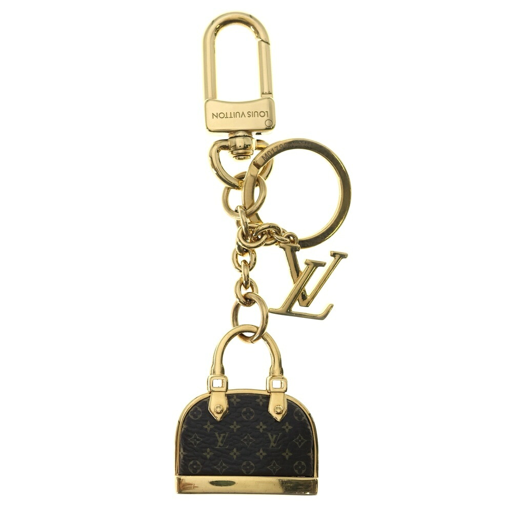 LOUIS VUITTON(ルイヴィトン) 冷コーニック モノグラムアルマ 惹き付ける キーホルダー GP M01799【中古】【座標軸B】【色合いゴールド】【取りまわしバス発着場BRING心斎橋店】