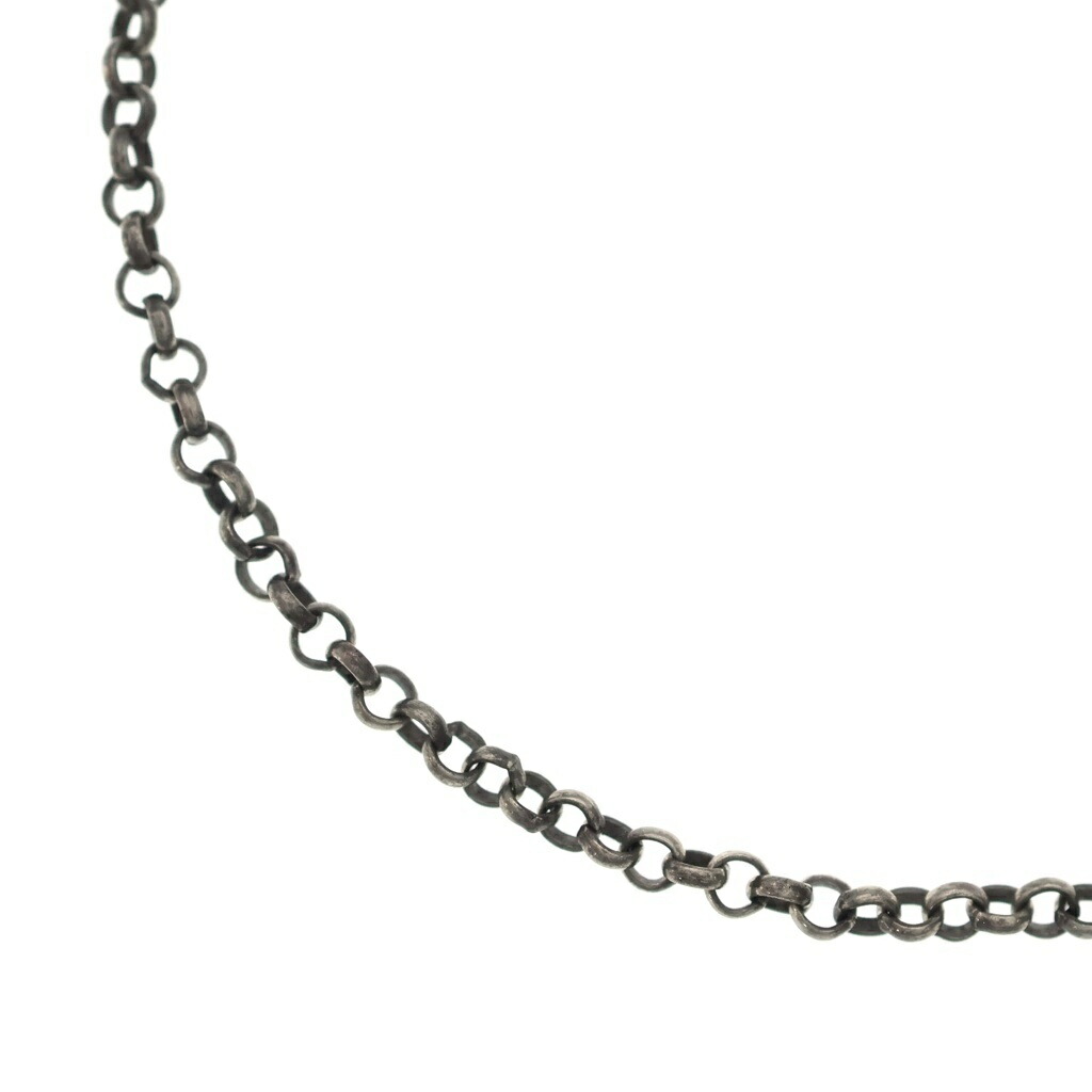 CHROME HEARTS(クロムハーツ) 大きさ:18.0inch NECKCHAIN R18 ロールチェーンネックレス 18inch しろがね色 BCA083【中古】【座標軸B】【色合いしろがね色】【取りまわしバス発着場BRING亜米利加村店】