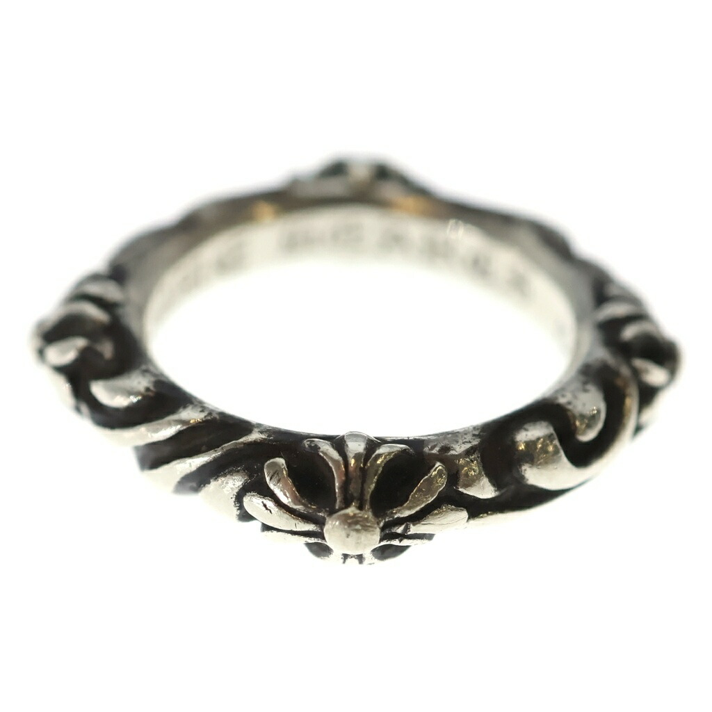 CHROME HEARTS(クロムハーツ) 大きさ:13.0号 SBT BAND SBTダンス楽隊輪っか しろがね色 BCA345【中古】【座標軸B】【色合いしろがね色】【取りまわしバス発着場BRING横浜ビブレ店】