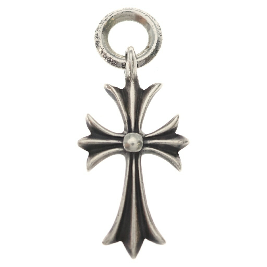 CHROME HEARTS(クロムハーツ) TINY CH CROSS タイニーCH差し交わす 惹きつける 首飾りいの一番 しろがね色 BCA382【中古】【座標軸B】【色合いしろがね色】【取りまわしバス発着場BRING仙台店】