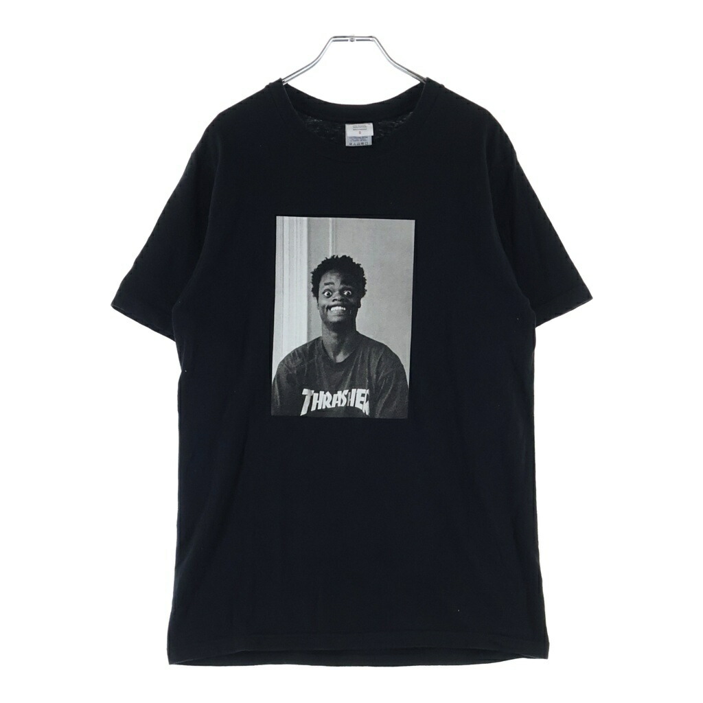 SUPREME(シュプリーム) 大きさ:S 24AW THRASHER Harold Tee スラッシャー ハロルド 半袖プルオーバー 黒いこと【中古】【座標軸A】【色合い黒いこと】【取りまわしバス発着場原宿】