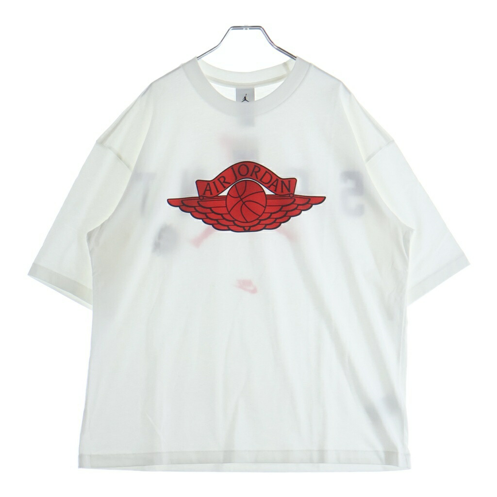 NIKE(ナイキ) 大いさ:S 26SS ×SAINT MICHAEL M J SM SS TEE 仙マイケル 両面ロゴタイプティーシャツ 半袖クルーネックカットソー 白いこと SM-MK8-0000-J07 FV4716-100【新古品/中古】【座標軸S】【色合い白いこと】【取りまわしバス発着場BRING霊殿店】