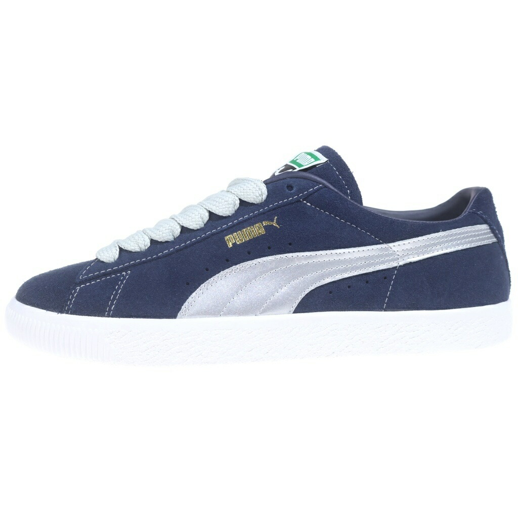 PUMA(ピューマ) 大きさ:28.5糎 SUEDE VTG BILLYS スエードクロス ヴィンテージ ビリーズ ローカットスニーカー 米国海軍 US10.5/28.5糎 382564-01【新古品/中古】【座標軸S】【カラーネイビー】【取りまわしバス発着場BRING THRIFT CLOSET あべの店】