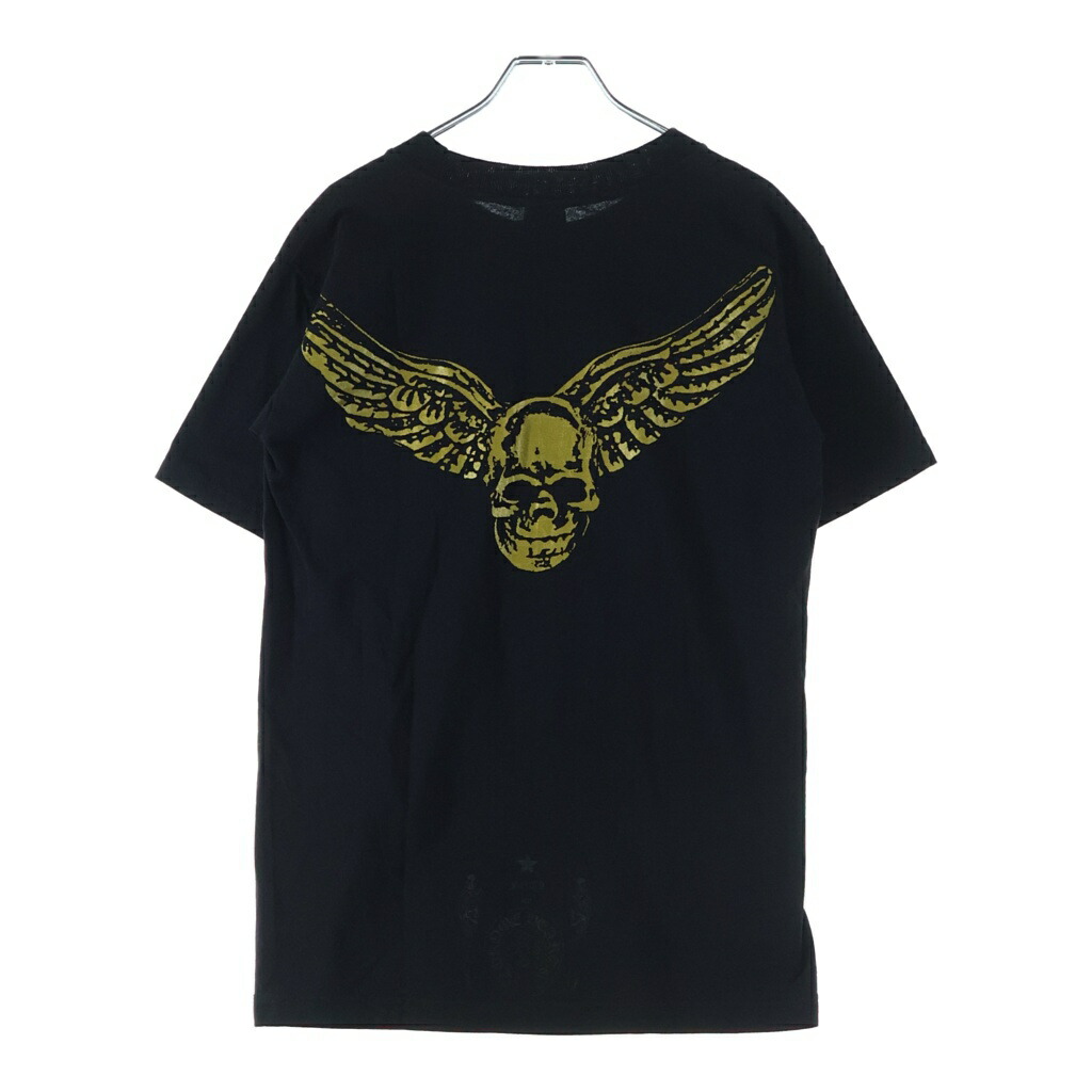 CHROME HEARTS(クロムハーツ) 大きさ:S OLD FOTI 年寄りの フォティマハリアプリント 半袖プルオーバーカットソー【中古】【座標軸B】【色合い黒いこと】【取りまわしバス発着場OneStyle新宿店】