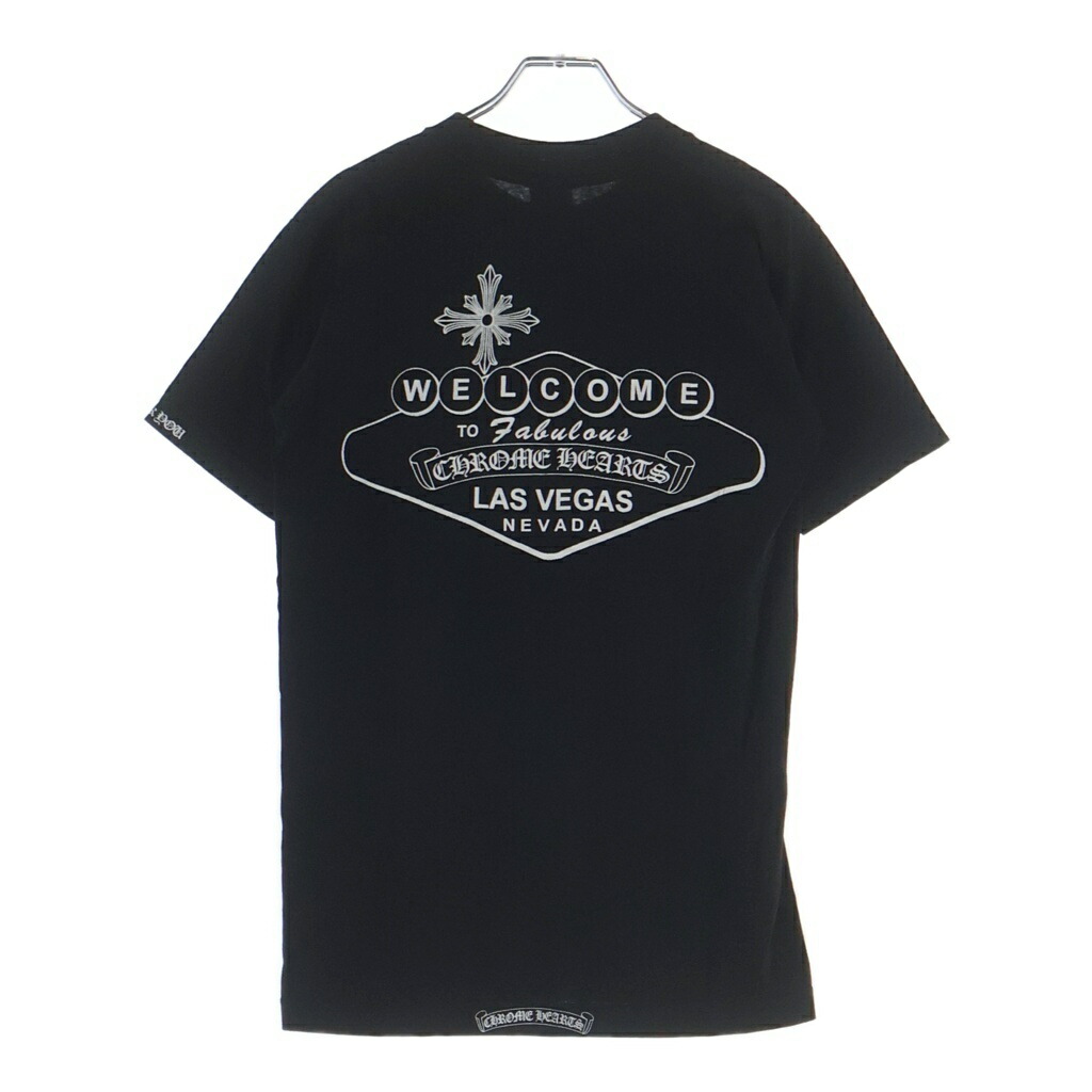 CHROME HEARTS(クロムハーツ) 大いさ:S Las Vegas Exclusive Pocket Tee ラスベガス エクスクルーシブ 隠し 半袖ティーシャツ カットソー 黒いこと【中古】【座標軸B】【色合い黒いこと】【取りまわしバス発着場BRING霊殿店】