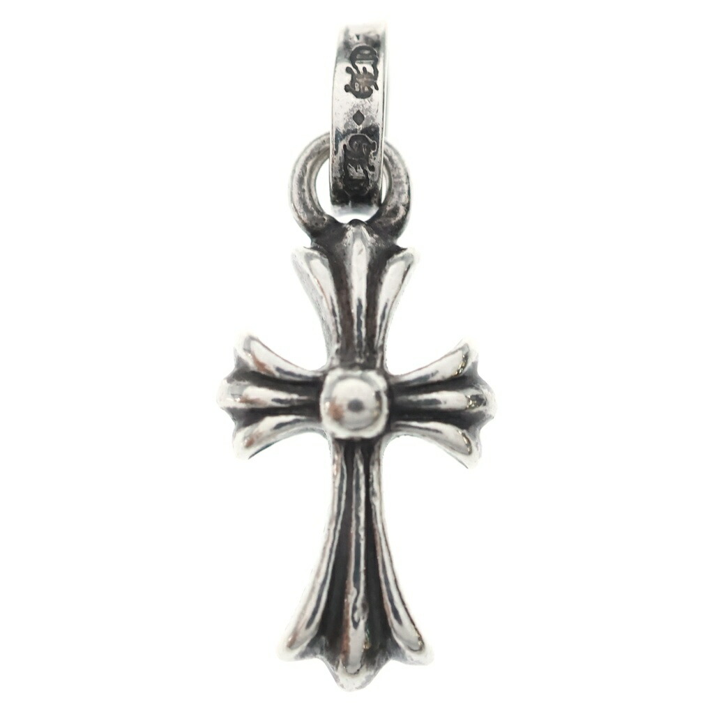 CHROME HEARTS(クロムハーツ) CRS BBYFAT ベイビーファットクロス シャンデリヤいの一番 しろがね色 BCA237【中古】【座標軸B】【色合いしろがね色】【取りまわしバス発着場OneStyle新宿店】