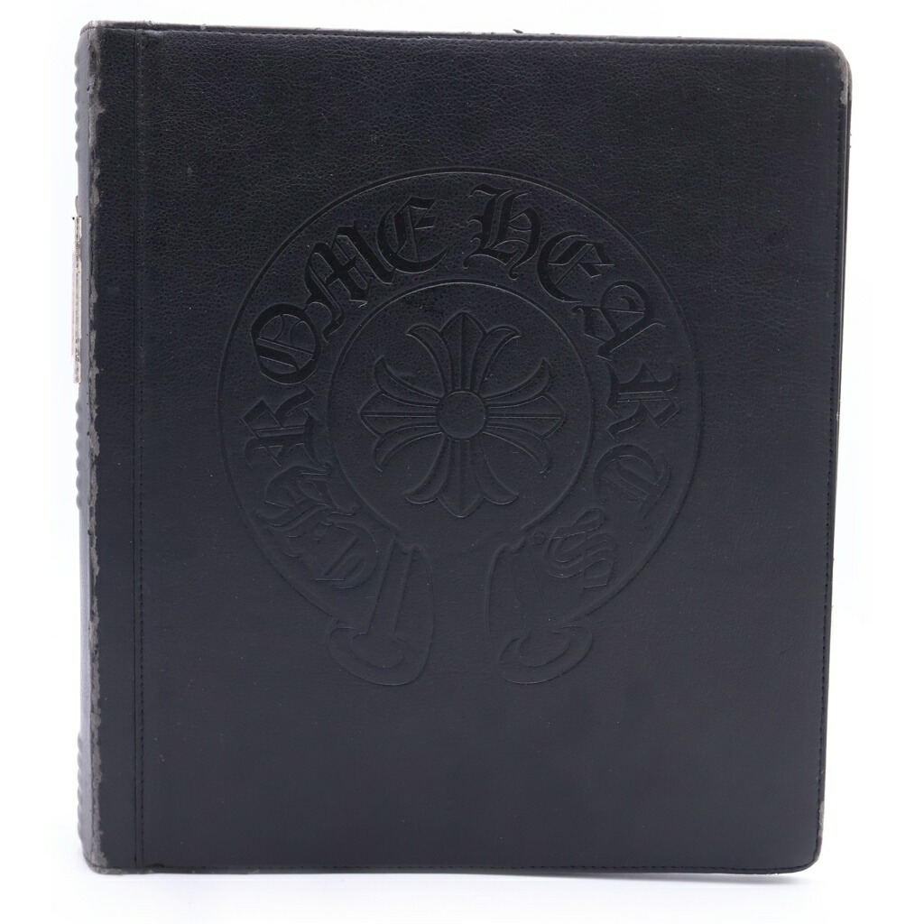 CHROME HEARTS(クロムハーツ) CH BINDER 鉄蹄 整理保存用具 黒いこと【中古】【座標軸B】【色合い黒いこと】【取りまわしバス発着場渋谷】