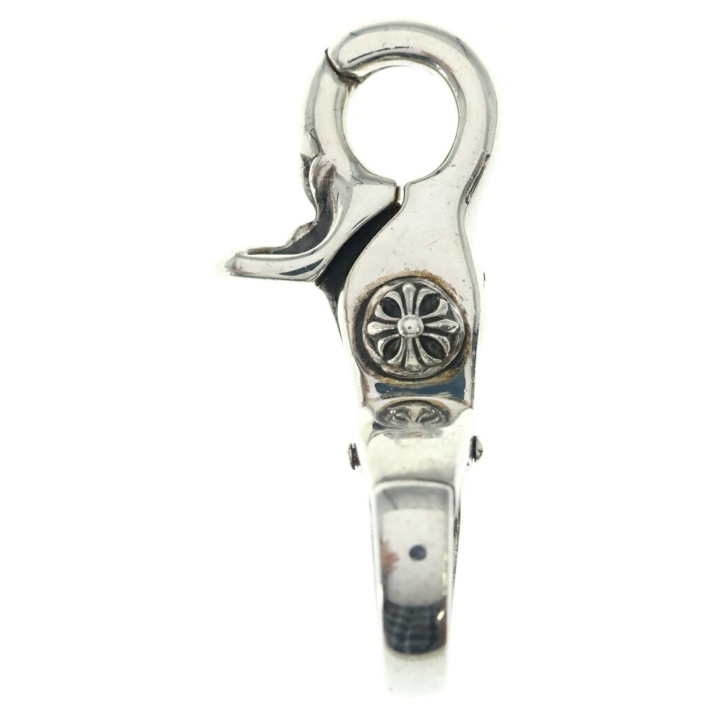 CHROME HEARTS(クロムハーツ) QUICK CLIP CROSS BALL クイックゼムクリップ クロスボール しろがね色 BCA078【中古】【座標軸B】【色合いしろがね色】【取りまわしバス発着場原宿】