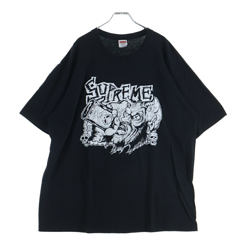 SUPREME(シュプリーム) 大きさ:XL 25AW Fuckin Blowout Tee 転ばす 殴ることアウト 刷り上げる 労働者の一団のど首 半袖プルオーバー カットソー 黒いこと【中古】【座標軸A】【色合い黒いこと】【取りまわしバス発着場BRING THRIFT CLOSET 幕張店】