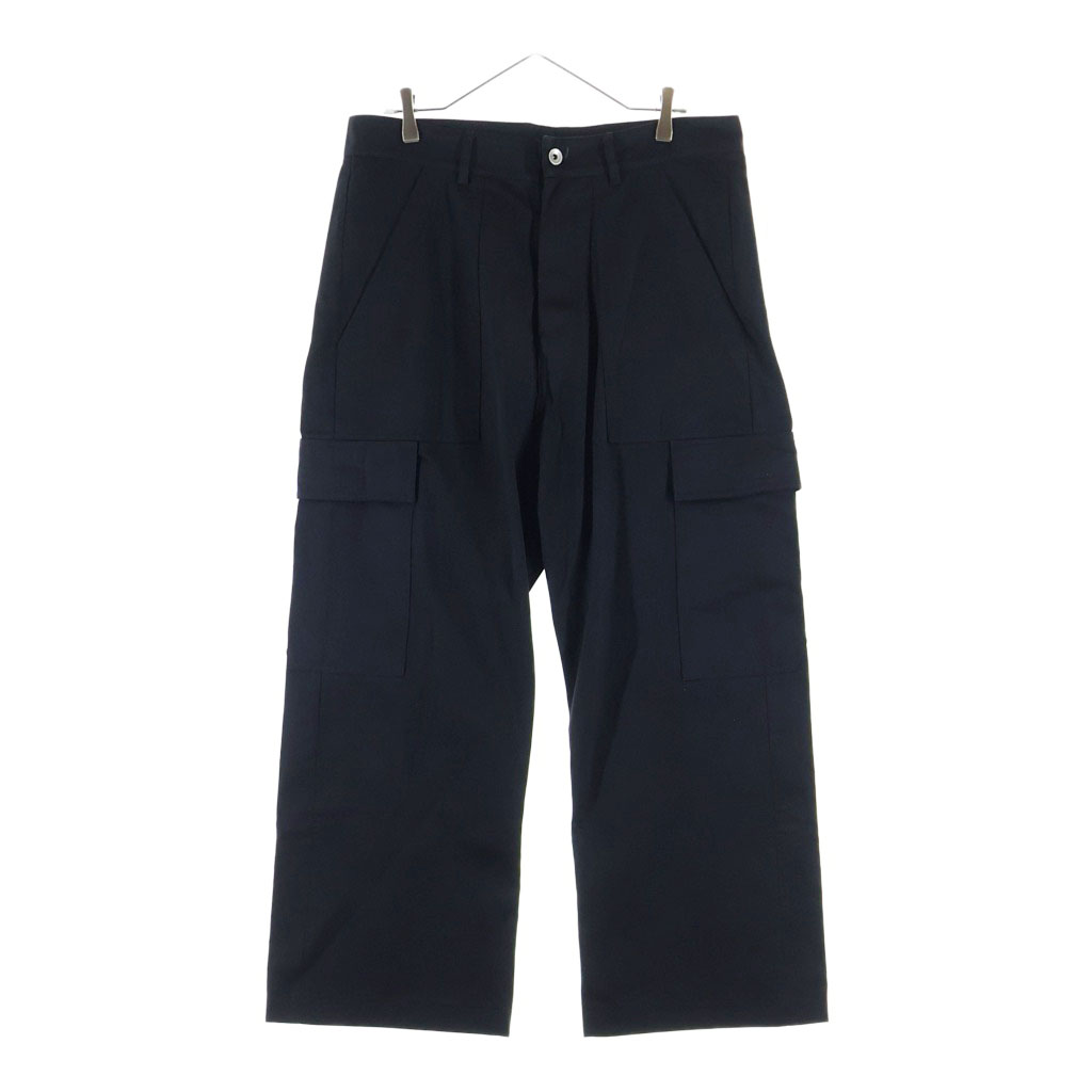 DRKSHDW(ダークシャドウ) 大きさ:M 24AW CARGO TROUSERS DU02D2354-TW カーゴトラウザー ズボン下 黒いこと オーガニックコットン【中古】【度合いB】【色つや黒いこと】【取りまわしバス発着場BRING福岡天神店】