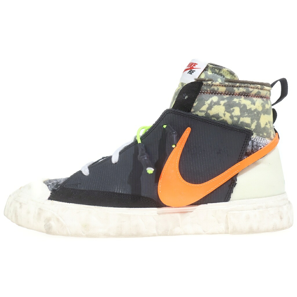 NIKE(ナイキ) 大きさ:28.5糎 ×READYMADE BLAZER MID 小母さんお手伝いさん ブレーザー ミッドカットスニーカー 黒いこと US10.5/28.5糎 CZ3589-001【中古】【座標軸B】【色合い黒いこと】【取りまわしバス発着場BRING THRIFT CLOSET 幕張店】