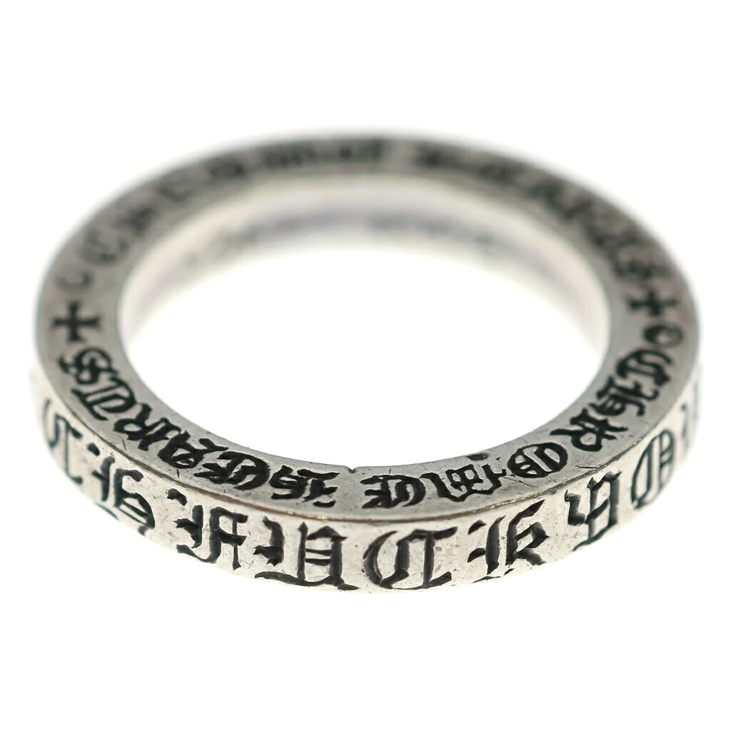CHROME HEARTS(クロムハーツ) 大きさ:8号 3粍 SPACER FUCKYOU 3粍 スペーサー ファックユー 輪っか しろがね色BCA333【中古】【座標軸B】【色合いしろがね色】【取りまわしバス発着場原宿】