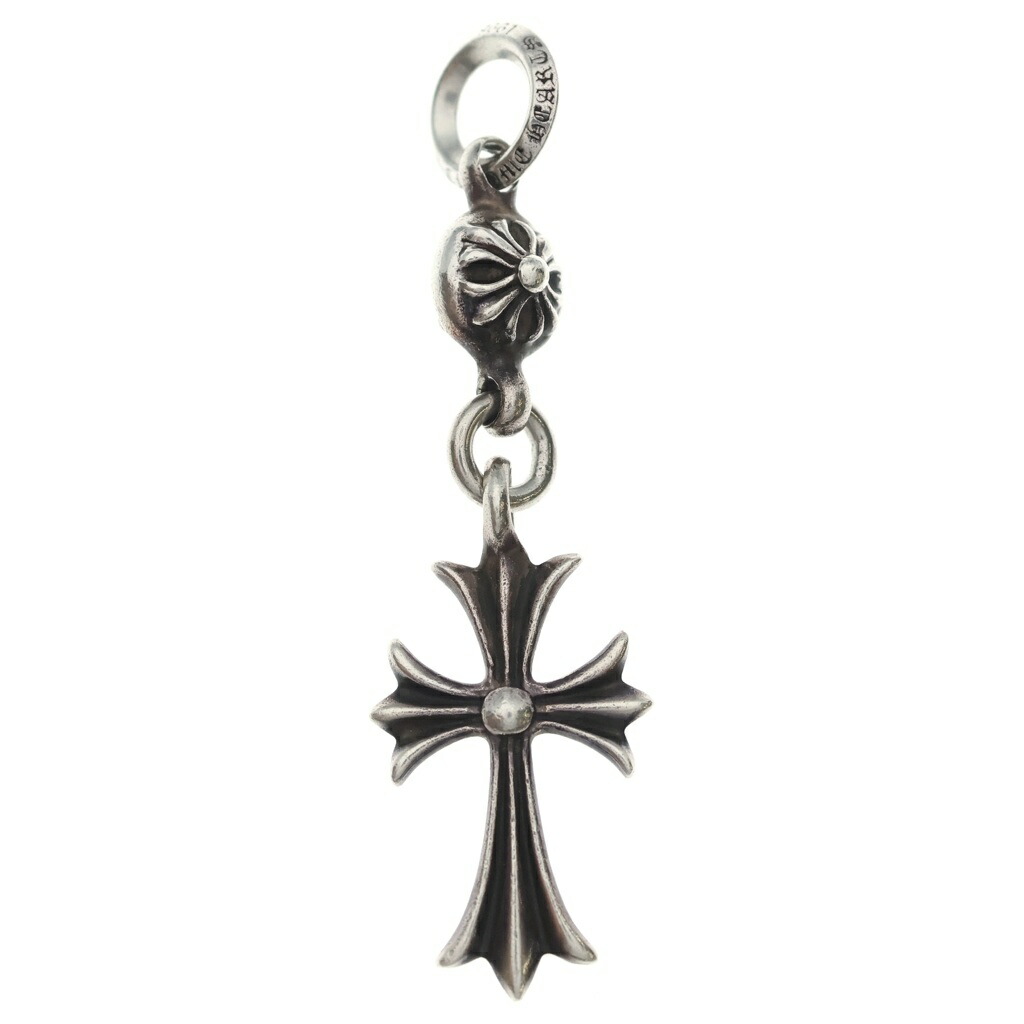 CHROME HEARTS(クロムハーツ) 1B TNY CH CRS 1どんぶり鉢 タイニー CH差し交わす 惹きつける シャンデリヤいの一番 しろがね色 BCA197【中古】【座標軸B】【色合いしろがね色】【取りまわしバス発着場渋谷】