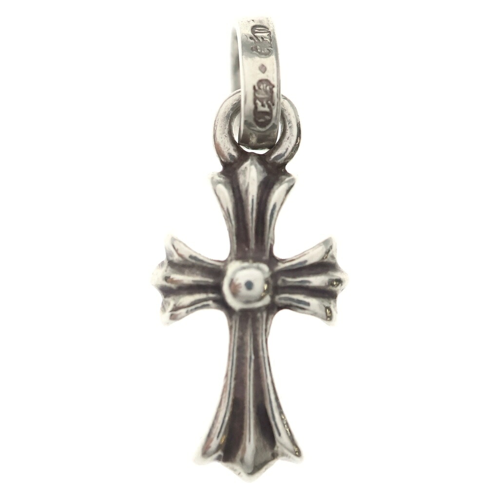 CHROME HEARTS(クロムハーツ) CRS BBYFAT ベイビーファットクロス シャンデリヤいの一番 しろがね色 BCA237【中古】【座標軸B】【色合いしろがね色】【取りまわしバス発着場BRING心斎橋店】