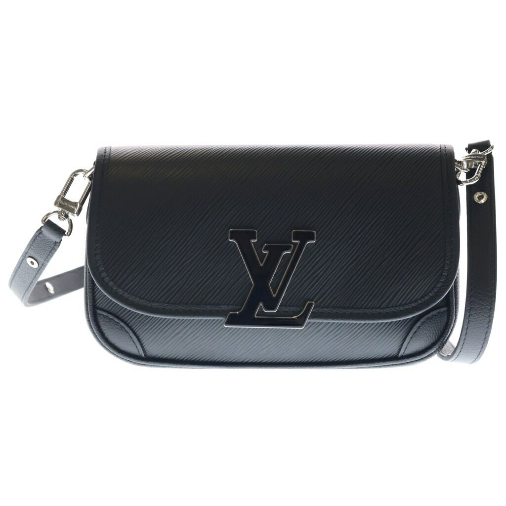 LOUIS VUITTON(ルイヴィトン) ビュシNM エピ なめし革 ショルダーバッグ M59386 ノワール/ブルーベリー 黒いこと/パープル【中古】【座標軸A】【色合い黒いこと】【取りまわしバス発着場BRING心斎橋店】
