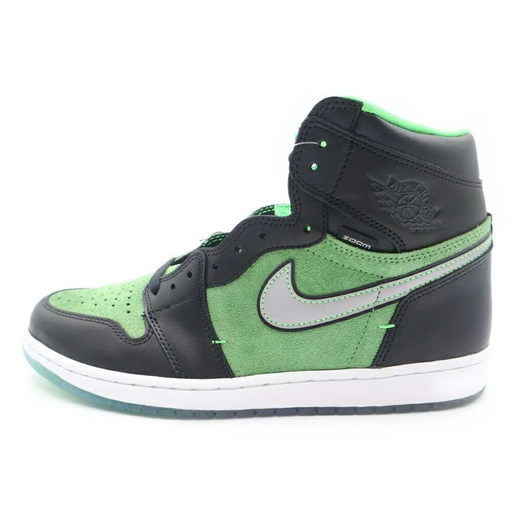 NIKE(ナイキ) 大きさ:29.0糎 AIR JORDAN 1 High Zoom Rage Green エアジョーダン1 御機嫌 望遠レンズ レイジグリーン ハイカットスニーカー US11/29糎 緑であること CK6637 002【新古品/中古】【座標軸S】【色合い緑であること】【オンライン制限事項商いもの】
