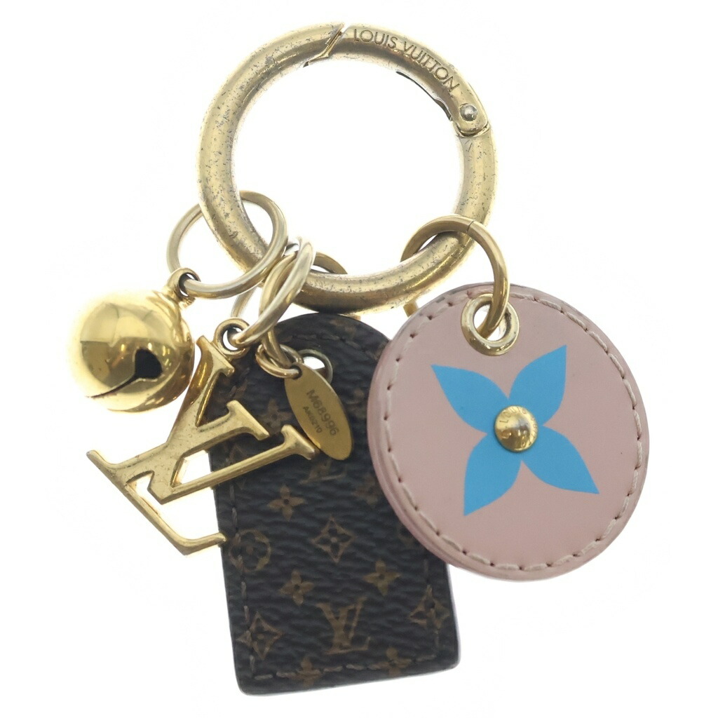 LOUIS VUITTON(ルイヴィトン) ビジューサック フェティッシュ キーホルダー 足懸かり輪っか ゴールド/赤銅色/サクラ色【中古】【座標軸B】【色合いゴールド】【取りまわしバス発着場渋谷】