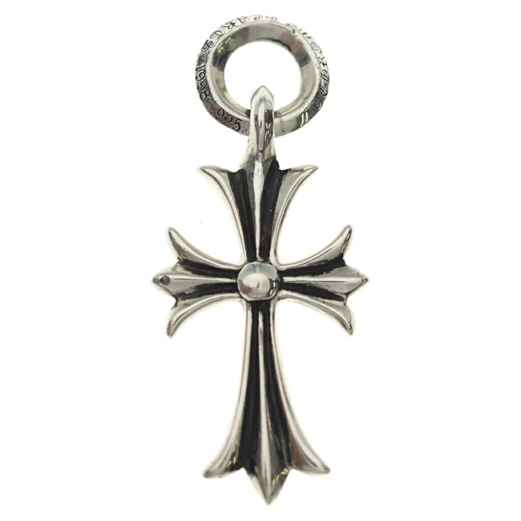 CHROME HEARTS(クロムハーツ) TINY CH CROSS タイニーCH差し交わす 惹きつける 首飾りいの一番 しろがね色 BCA382【中古】【座標軸A】【色合いしろがね色】【取りまわしバス発着場渋谷】