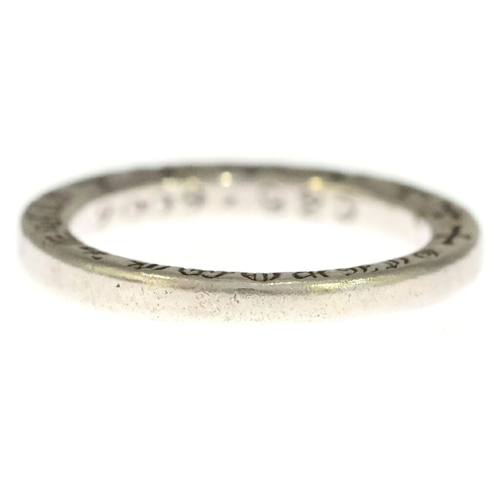 CHROME HEARTS(クロムハーツ) 大きさ:12.0号 NTFL 輪っか しろがね色 BCA344【中古】【座標軸B】【色合いしろがね色】【取りまわしバス発着場BRING福岡天神店】