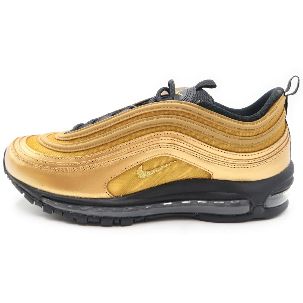 NIKE(ナイキ) 大きさ:28.0糎 WMNS AIR MAX 97 METALLIC GOLD DX0137-700 ウィメンズ 大気圏マックス97 ローカットスニーカー ゴールド US W11/28糎【新古品/中古】【座標軸S】【色合いゴールド】【オンライン制限事項商いもの】