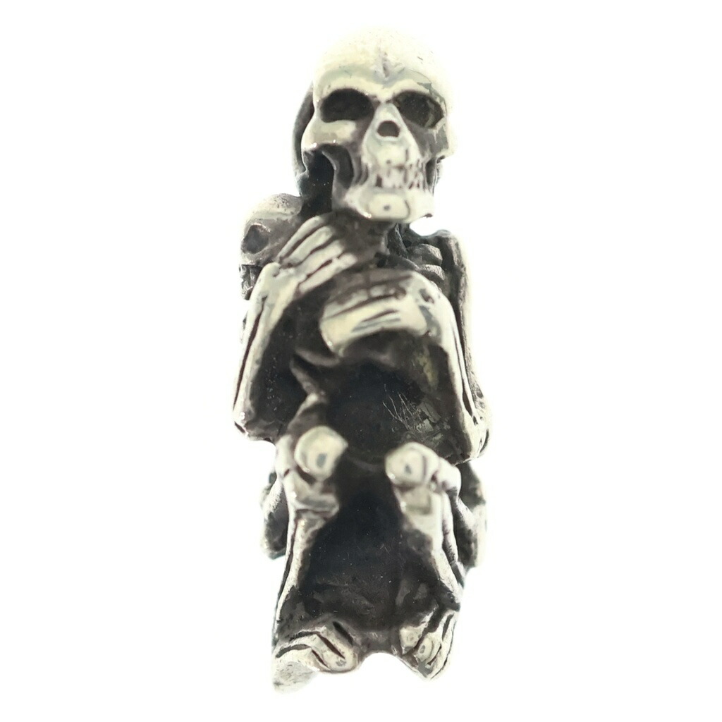 CRAZY PIG(クレイジーピッグ) MUMMY PENDANT マミーペンダントトップ しろがね色【中古】【座標軸B】【色合いしろがね色】【オンライン制限事項商いもの】