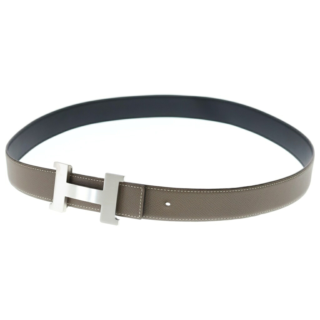 HERMES(エルメス) サイズ:95 コンスタンスH Hロゴバックル リバーシブルベルト X刻印 ブラック/ブラウン【中古】【程度A】【カラーブラック】【取扱店舗BRING有楽町マルイ店】｜ブランド買取・販売　BRING