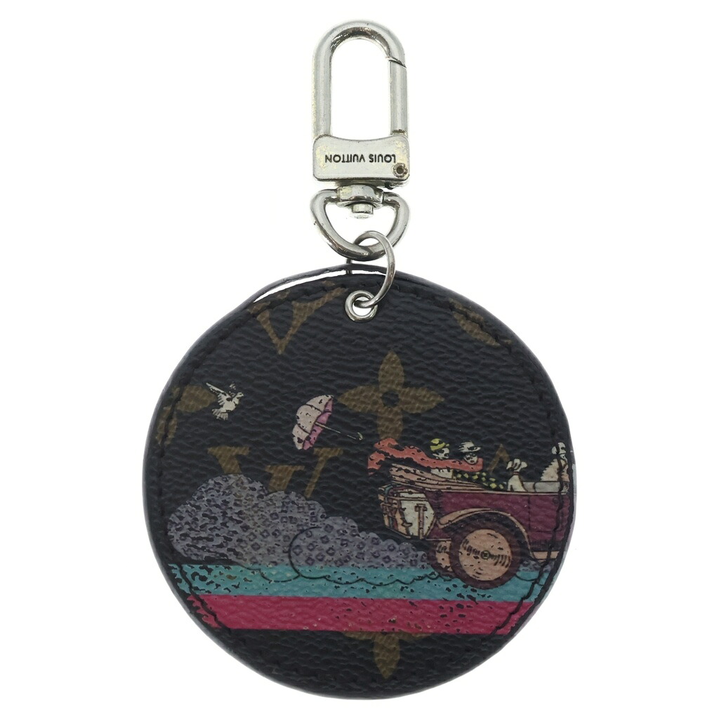 LOUIS VUITTON(ルイヴィトン) モノグラム イリュストレ トラベル カバン バッグチャーム キーホルダー ブラウン【中古】【程度C】【カラーブラウン】【オンライン限定商品】｜ブランド買取・販売　BRING