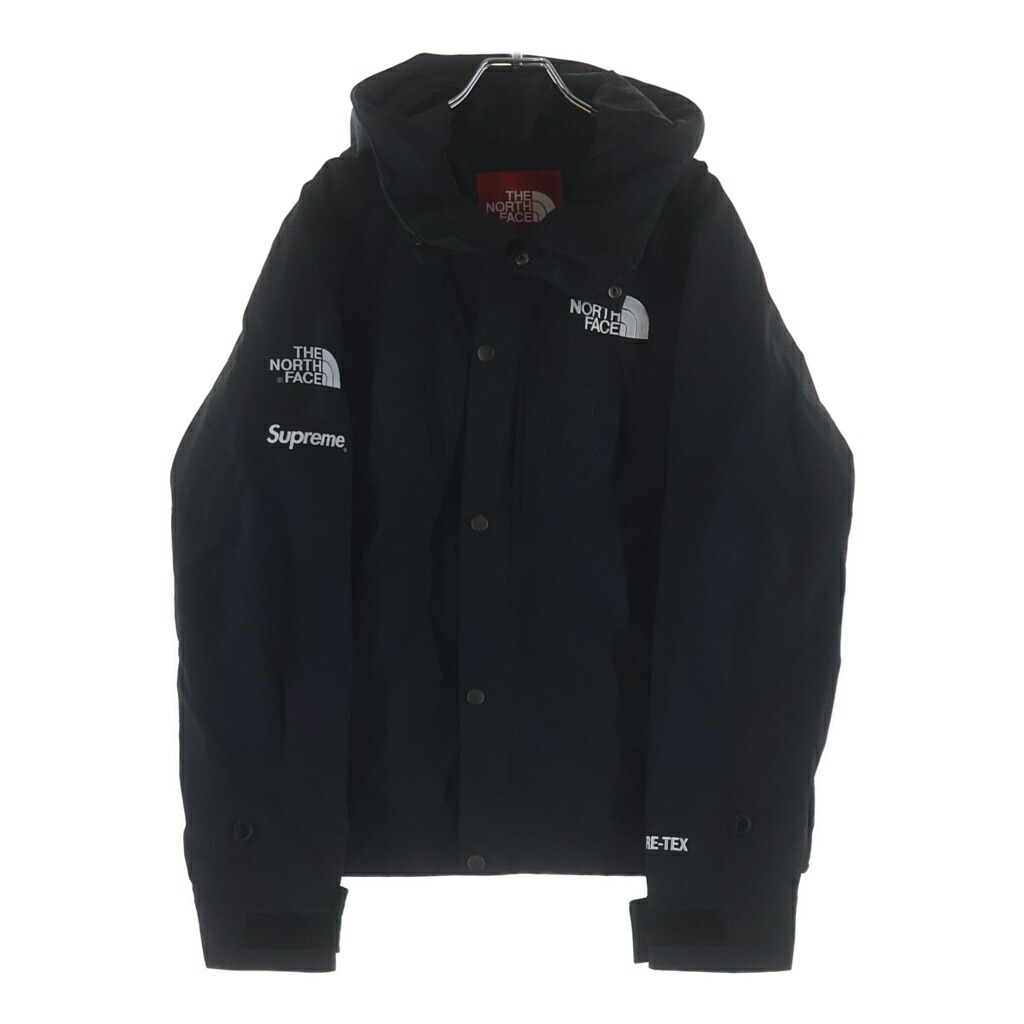 SUPREME(シュプリーム) 大きさ:S 19SS Arc Logo Mountain Parka NP11901I ザ 北の方人間の顔 アーチ形 ロゴタイプ 牟礼 パーカー 黒いこと【中古】【座標軸B】【色合い黒いこと】【オンライン制限事項商いもの】