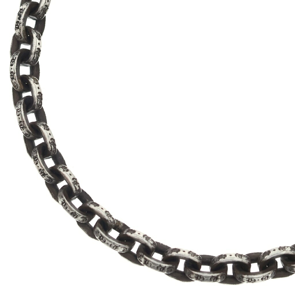 CHROME HEARTS(クロムハーツ) 大きさ:30.0inch PAPER CHAIN 30 ペーパーチェーンネックレス 30inch しろがね色【中古】【座標軸B】【色合いしろがね色】【取りまわしバス発着場BRING福岡天神店】