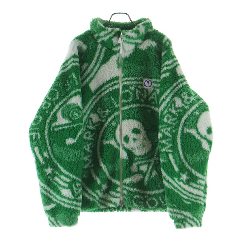 MARK&LONA(マークアンドロナ) サイズ:48 Massive Boa Fleece Jacket マーブル ボア フリース ジャケット グリーン MLM-3C-AD04【中古】【程度A】【カラーグリーン】【オンライン限定商品】｜ブランド買取・販売　BRING