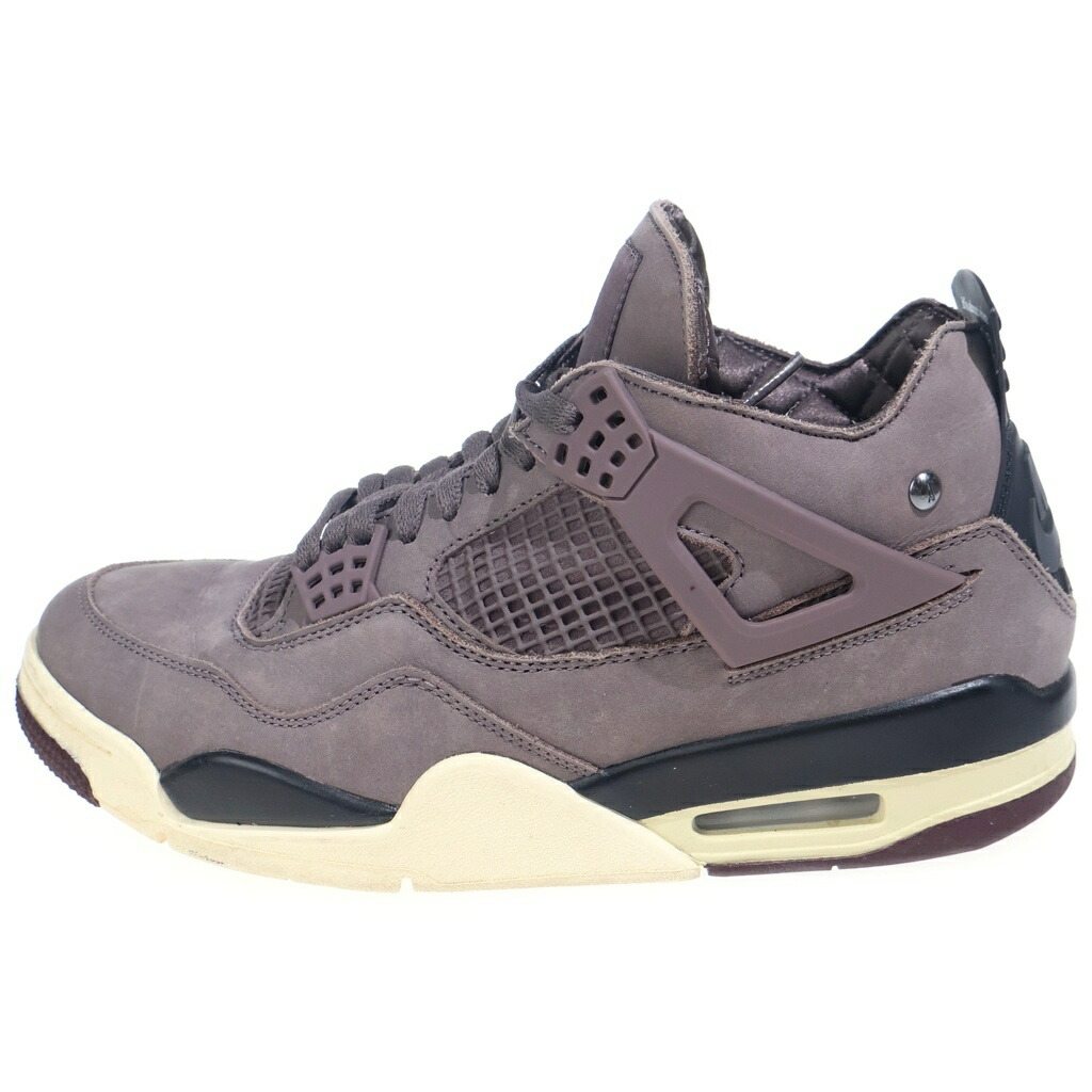 NIKE(ナイキ) 大きさ:27.0糎 ×A MA MANIERE AIR JORDAN 4 RETRO SP VIOLET ORE アママニエール エアジョーダン レトロ ハイカットスニーカー US9/27糎 DV6773-220【中古】【座標軸B】【色合い赤銅色】【オンライン制限事項商いもの】