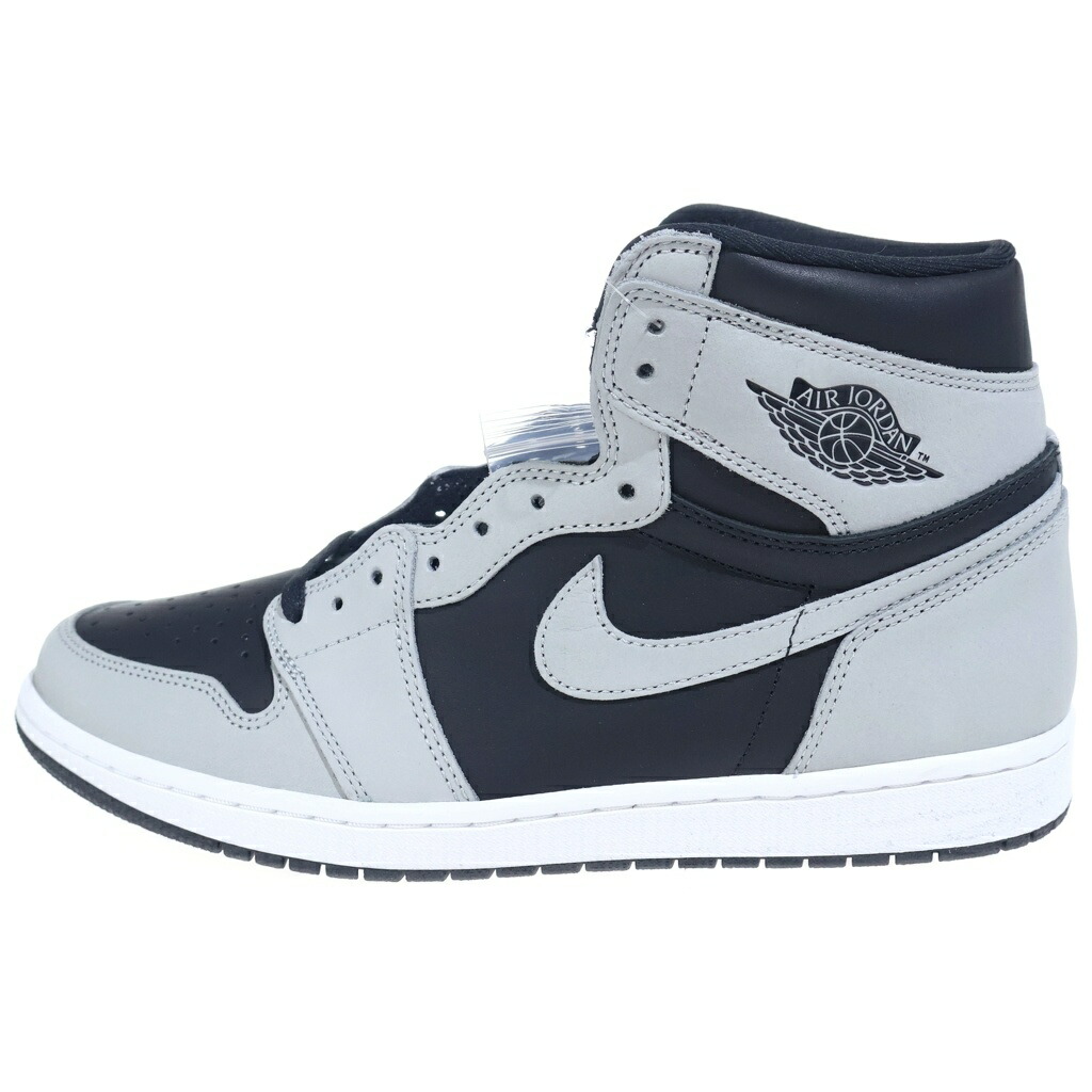 NIKE(ナイキ) 大きさ:US11/29糎 AIR JORDAN 1 RETRO HIGH OG SHADOW 2.0 大気圏 ジョーダン 影ぼうし ハイカットスニーカー 薄墨色/黒いこと US11/29糎 U555088-035【新古品/中古】【座標軸S】【色合い薄墨色】【オンライン制限事項商いもの】