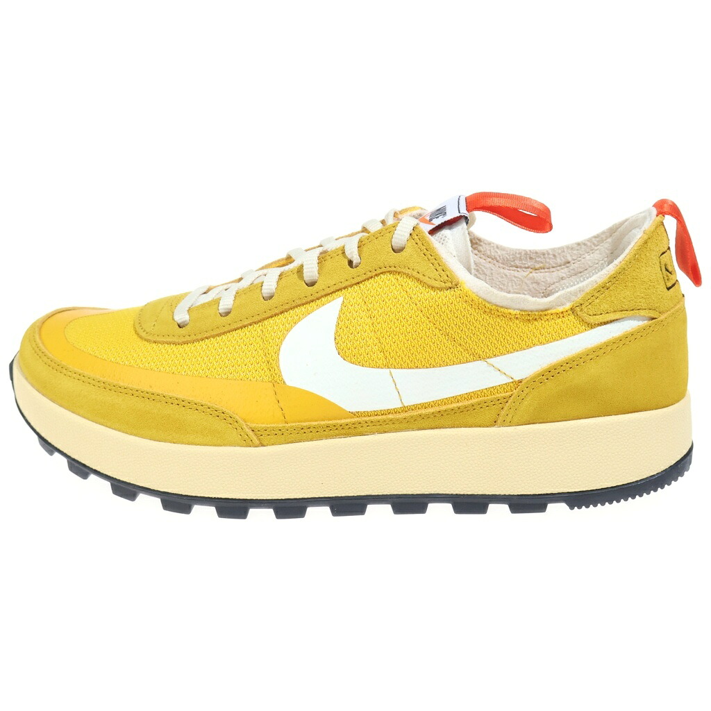 NIKE(ナイキ) 大きさ:US12/29糎 ×Tom Sachs Craft Women\u0027s General Purpose Shoe トムサキソフォン 手工芸品 ウィメンズ 将星 基準打数通り手形 シュー ローカットスニーカー US12/29糎 DA6672-700【新古品/中古】【座標軸S】【色合い黄色】【オンライン制限事項商いもの】