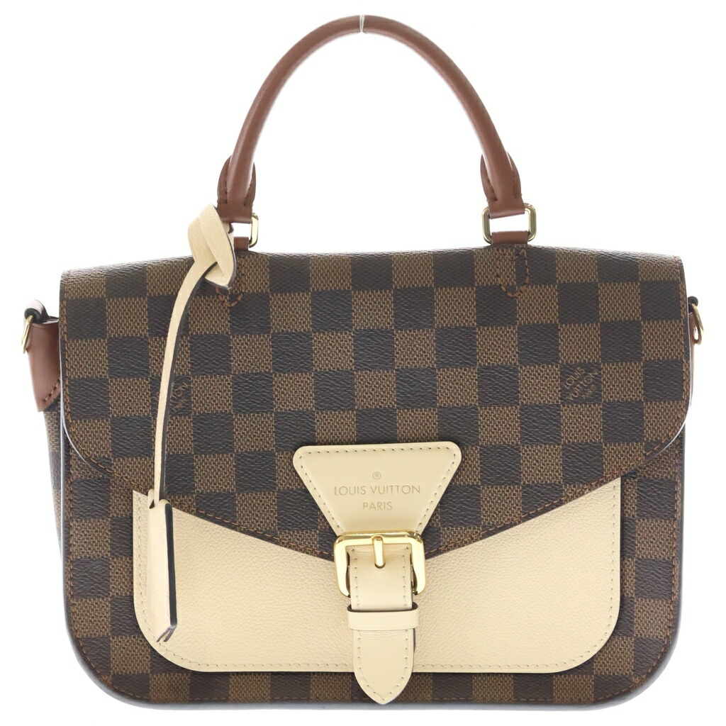 LOUIS VUITTON(ルイヴィトン) ダミエ ボーマルシェ 2WAYハンドバック ショルダーバッグ 赤銅色 N40147【中古】【座標軸B】【色合い赤銅色】【取りまわしバス発着場BRING有楽町マルイ店】