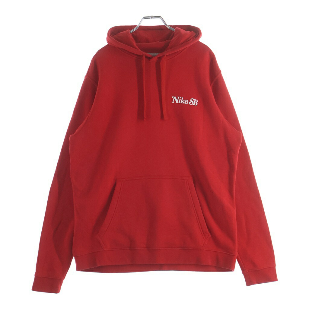 NIKE(ナイキ) 大きさ:L 19SS ×Girls Don\u0027t Cry hoodie ガールズドントクライ スウェットプルオーバーパーカー 935585-657 赤いこと【中古】【座標軸B】【色合い赤いこと】【オンライン制限事項商いもの】